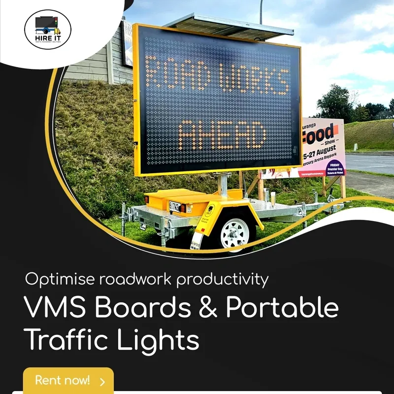 VMS Board on Road